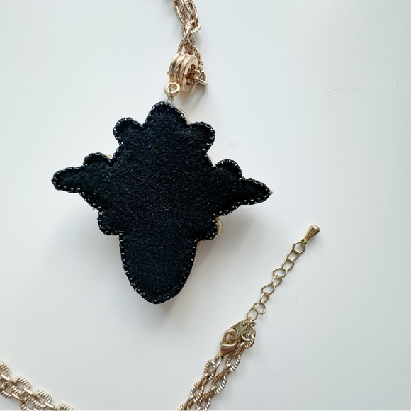 Handmade crystal pendant with chain - Picture 5 of 5